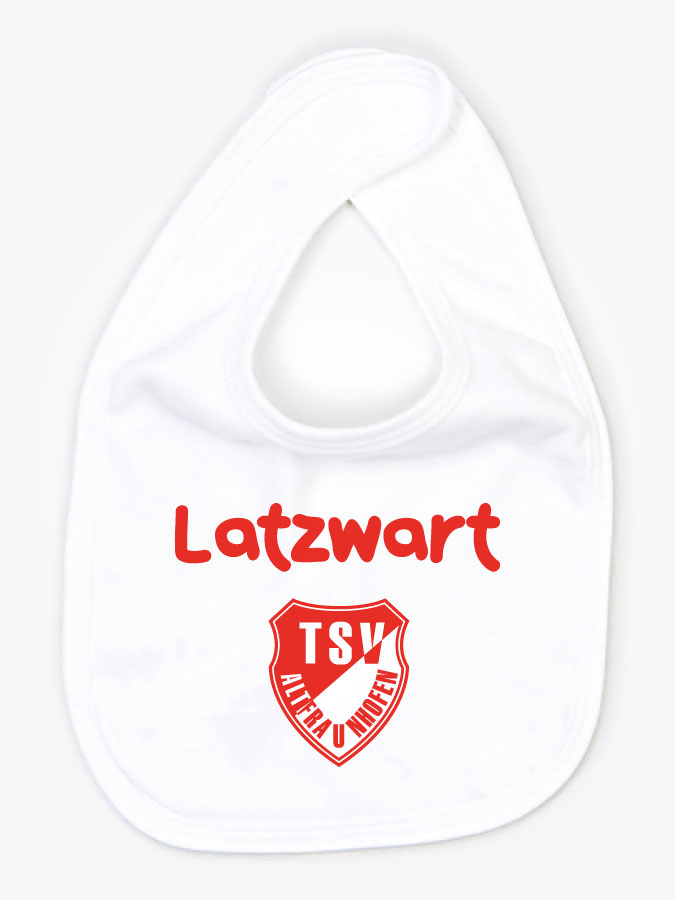 Babylätzchen Latzwart