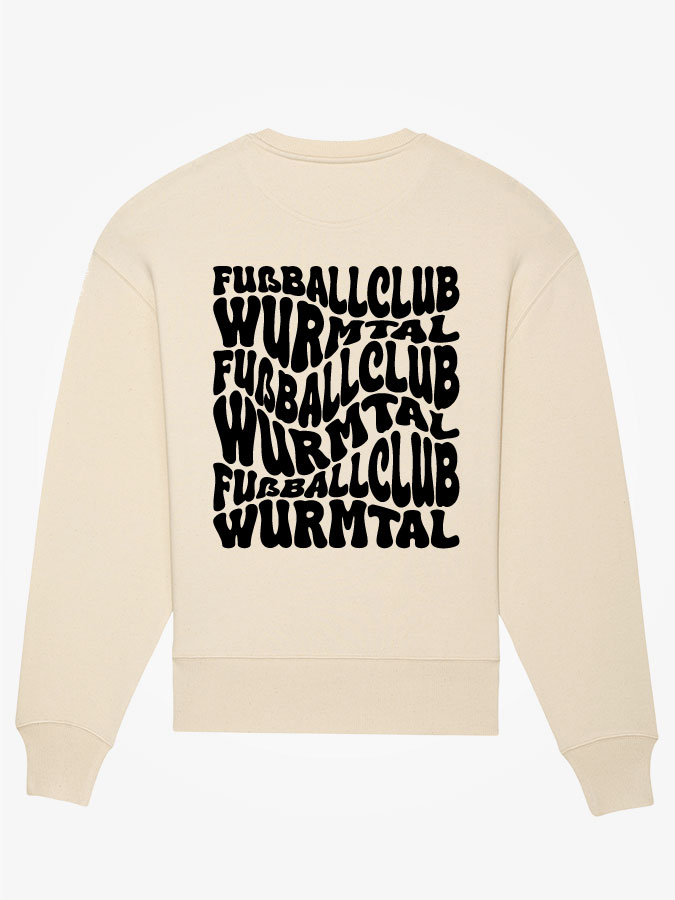 Sweatshirt Oversized Wavy Herren