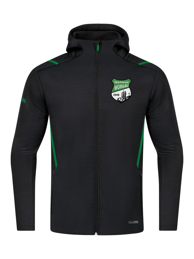 Jako Freizeitjacke Challenge mit Kapuze