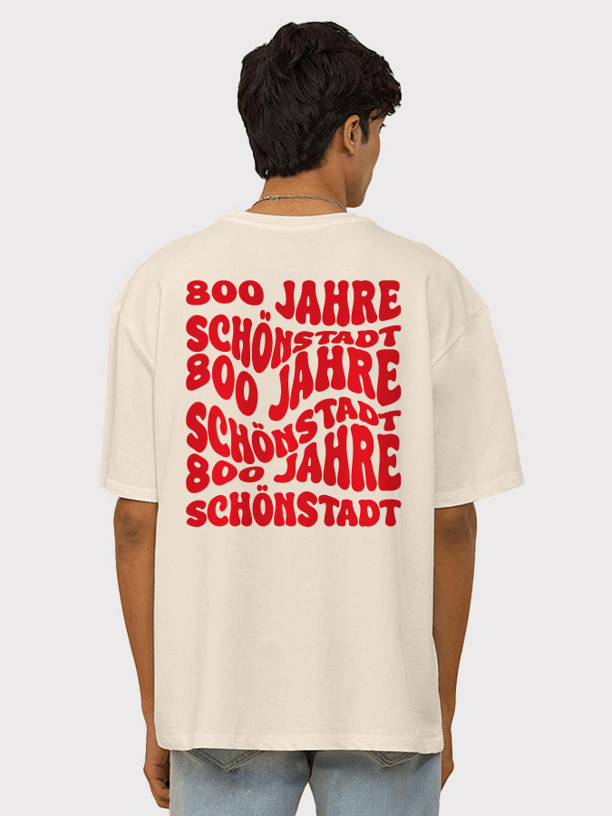 Oversized Shirt Wavy Herren