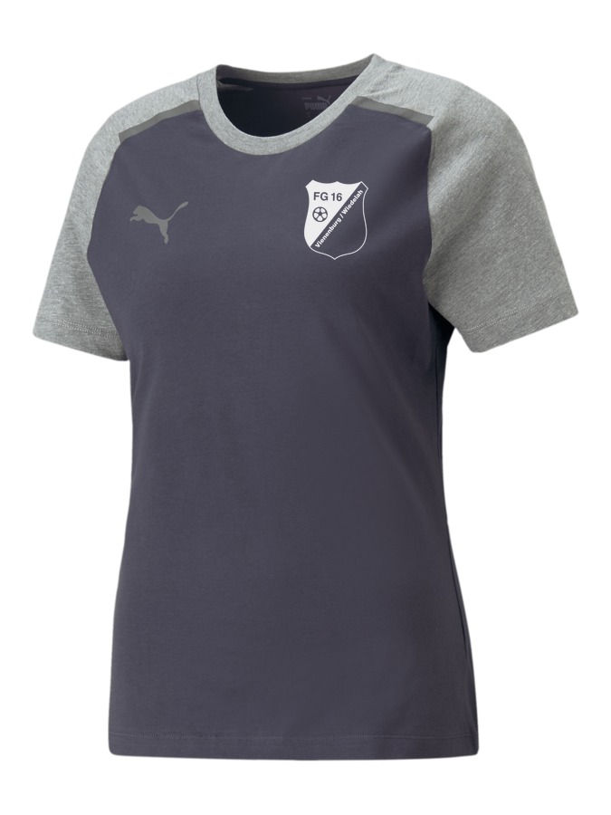 PUMA teamCUP Casuals T-Shirt Damen