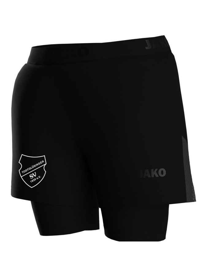 Jako 2-in-1-Short Power Damen
