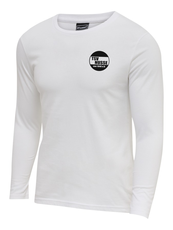 Hummel Red Basic T-Shirt Langarmshirt