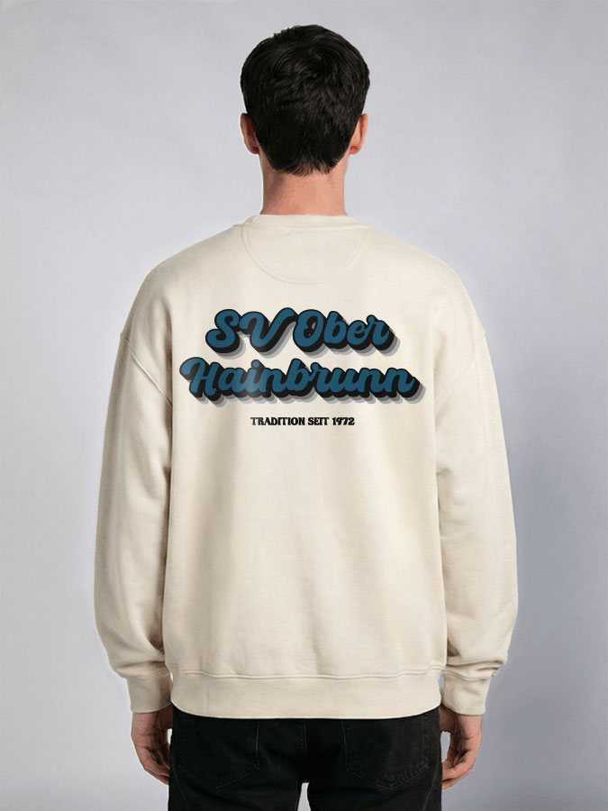 Oversized Sweater Vintage Herren