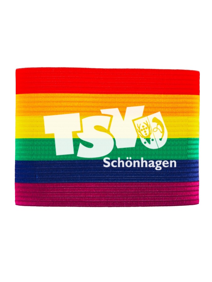 Kapitänsbinde Regenbogen