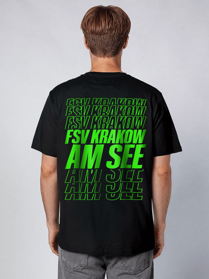 Oversized Shirt Neon Herren