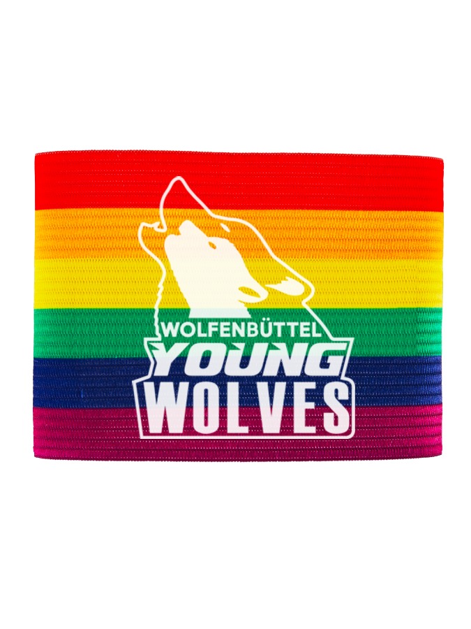 Kapitänsbinde Regenbogen