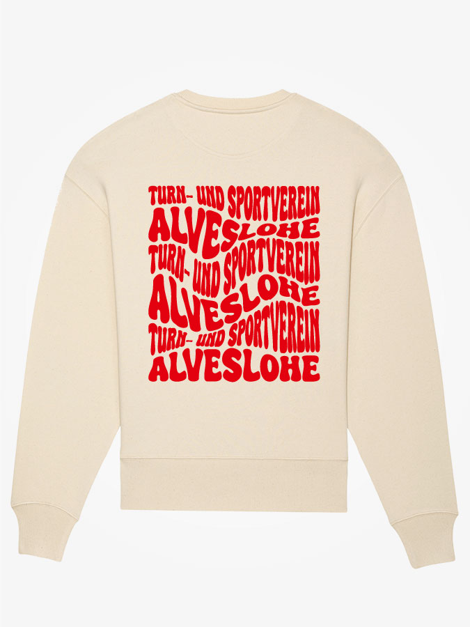 Oversized Sweater Wavy Herren