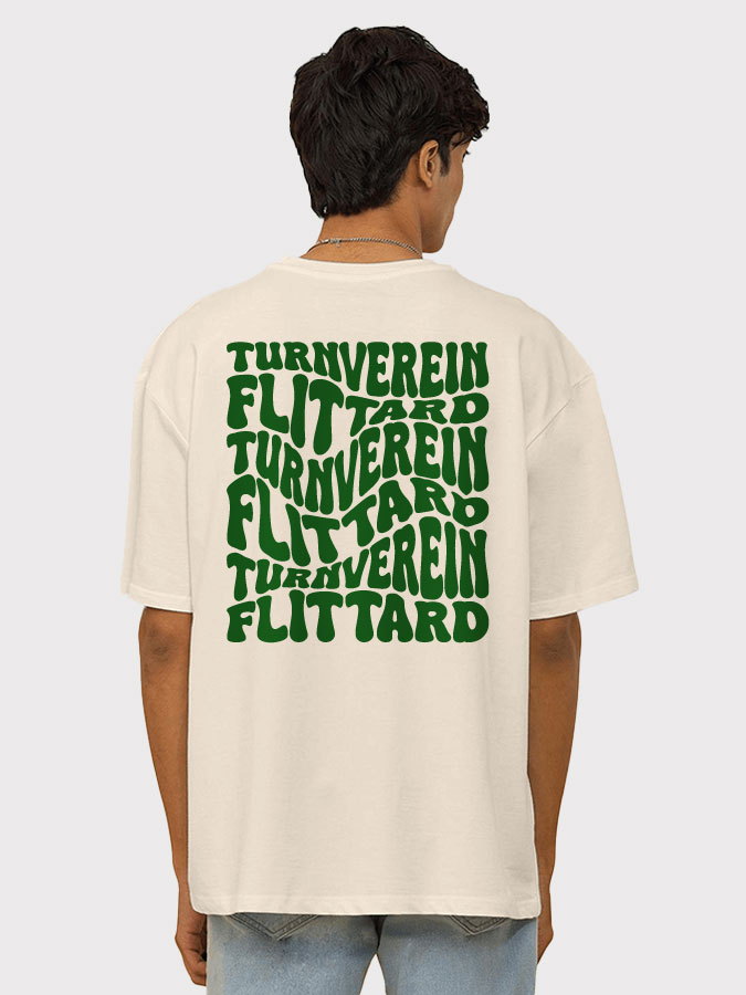 T-Shirt Oversized Wavy Herren
