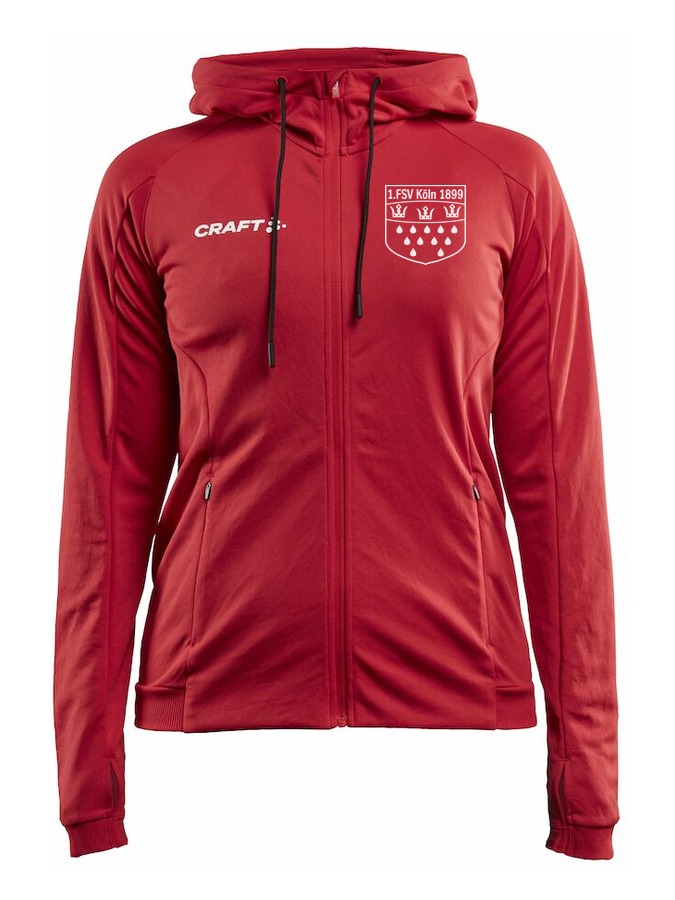 Craft Evolve Kapuzen-Trainingsjacke Damen