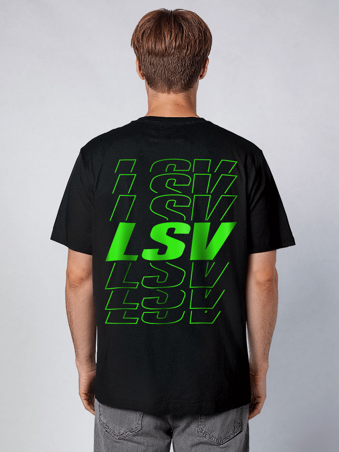 Oversized Shirt Neon Herren