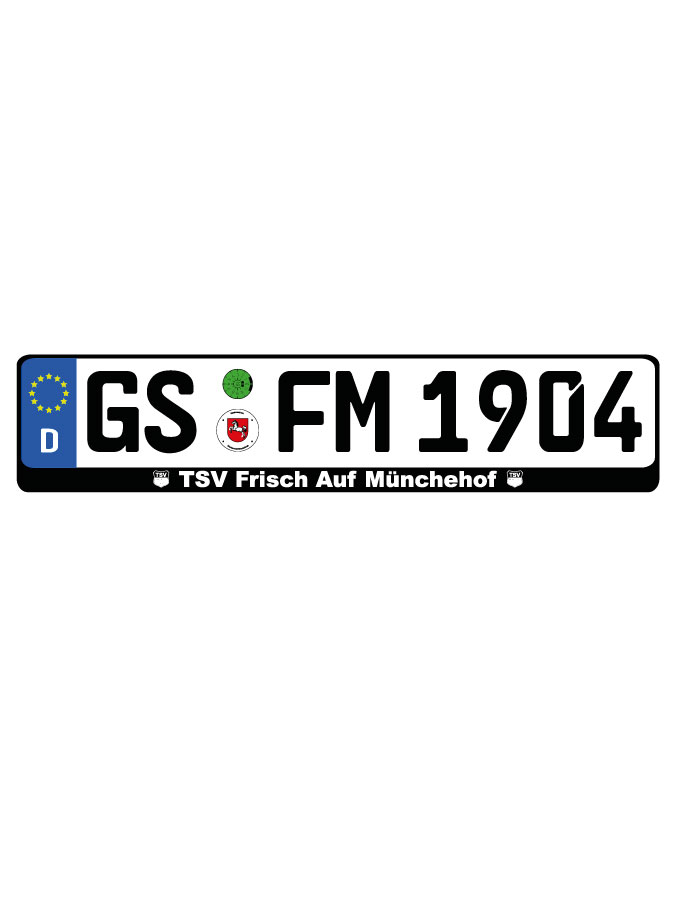 Kennzeichenhalter Kalden (2er Set)