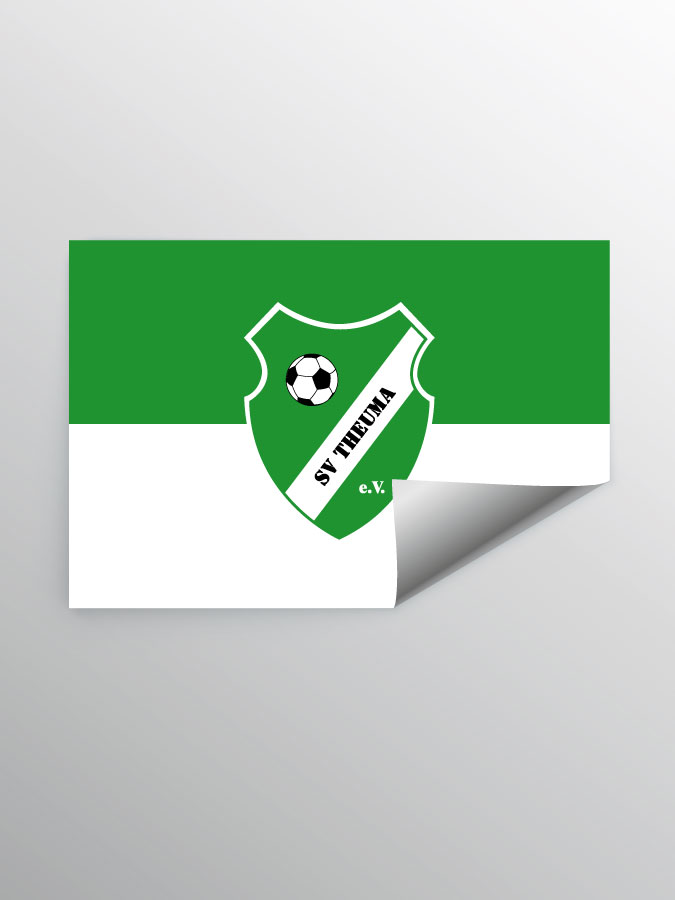 Aufkleber DIN A7 Logo