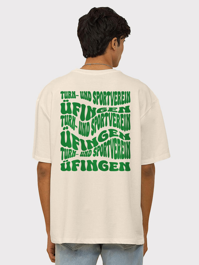 Oversized Shirt Wavy Herren