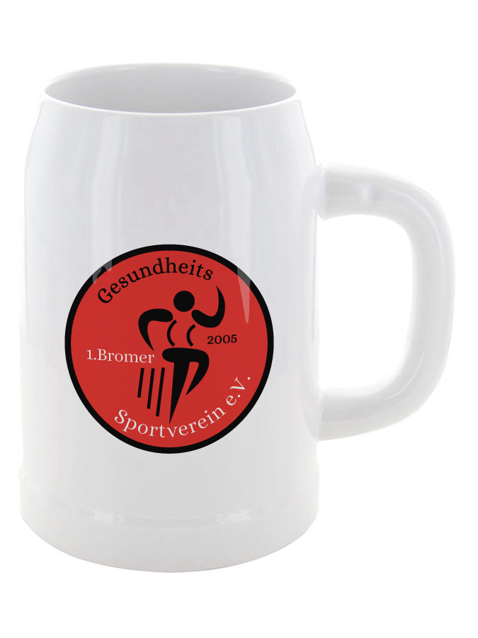 Bierkrug 0,5l Logo