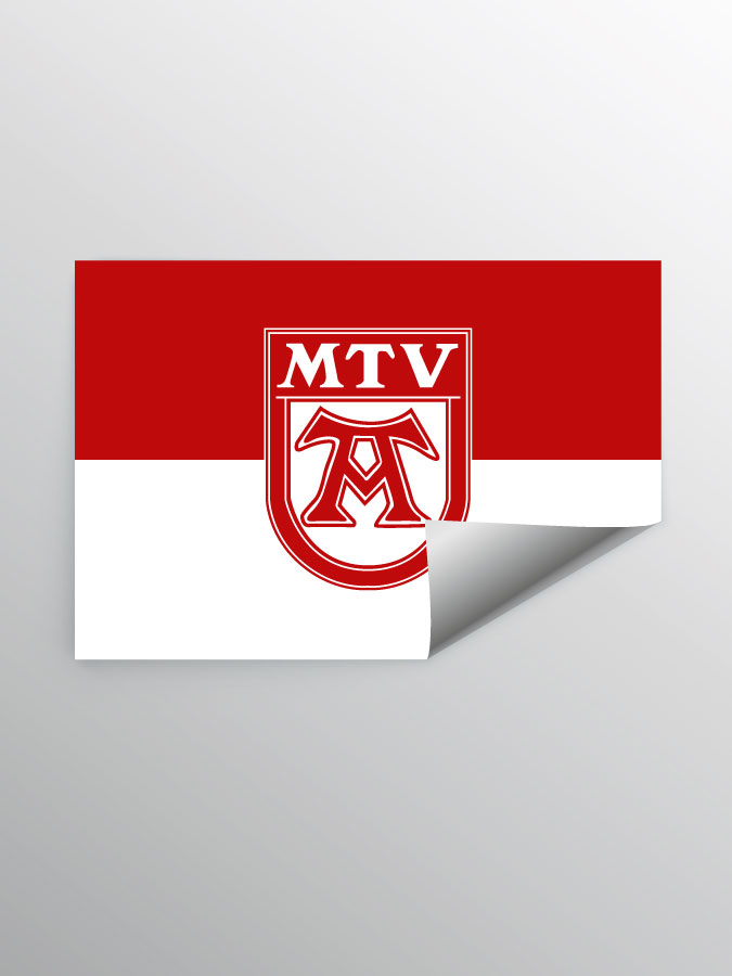 Aufkleber DIN A7 Logo