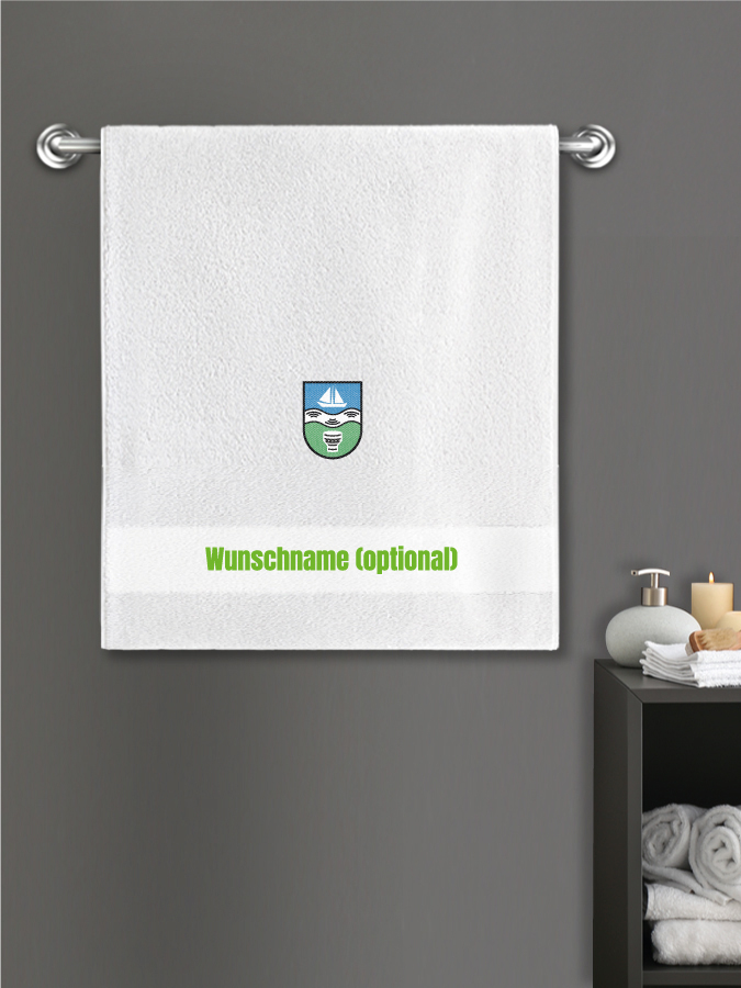 Badehandtuch Team Sticklogo