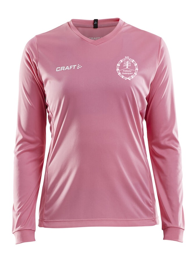 Craft Squad Go Trikot Solid Langarm-Trikot Damen