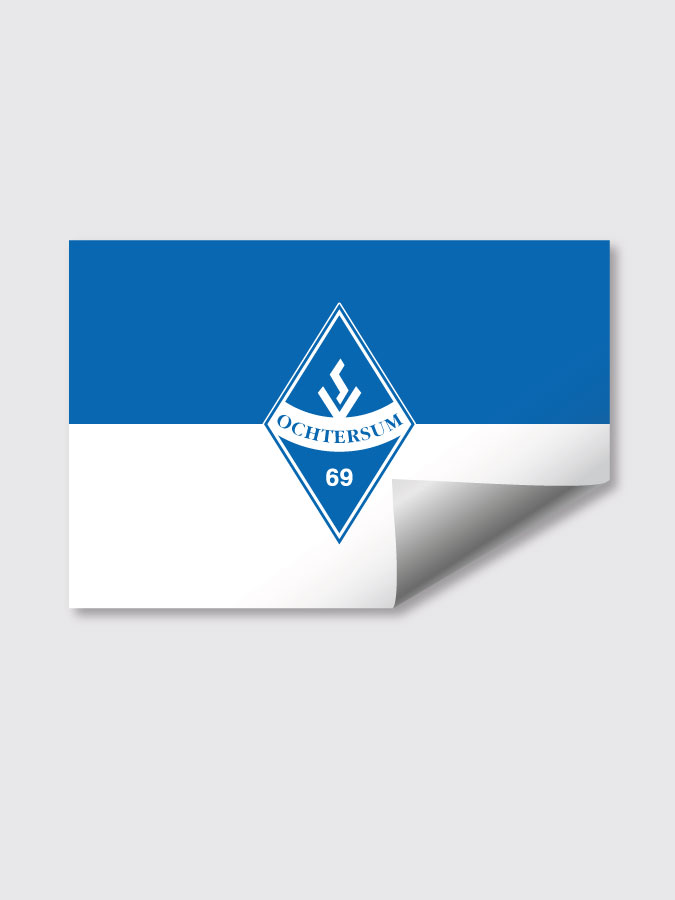 Aufkleber DIN A7 Logo
