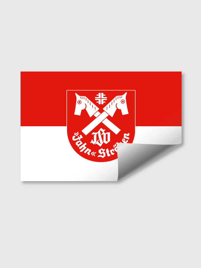 Aufkleber DIN A7 Logo