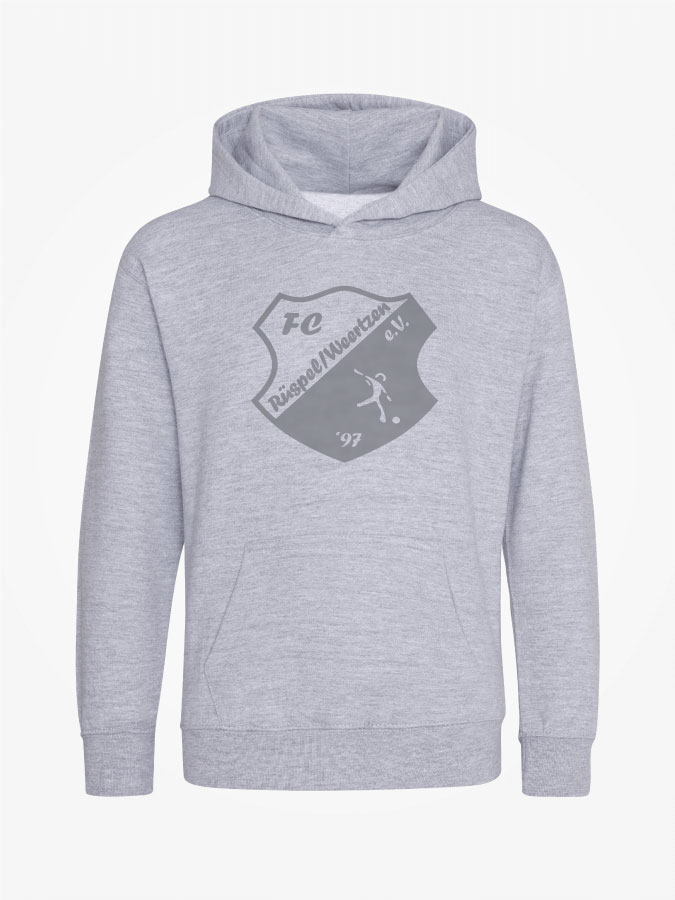 Hoodie All Grey Kids Unisex