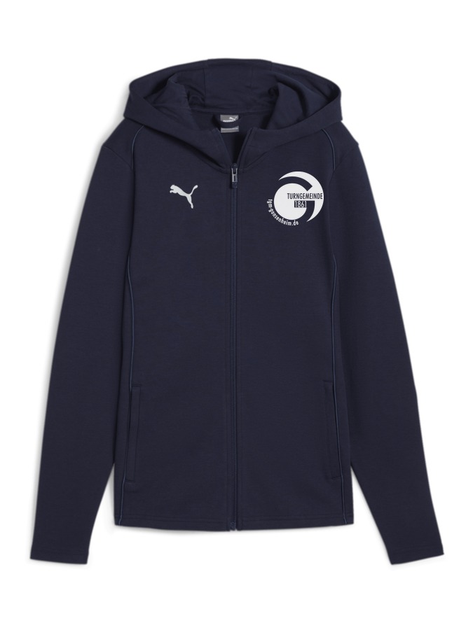 PUMA teamFINAL Casuals Kapuzenjacke Damen