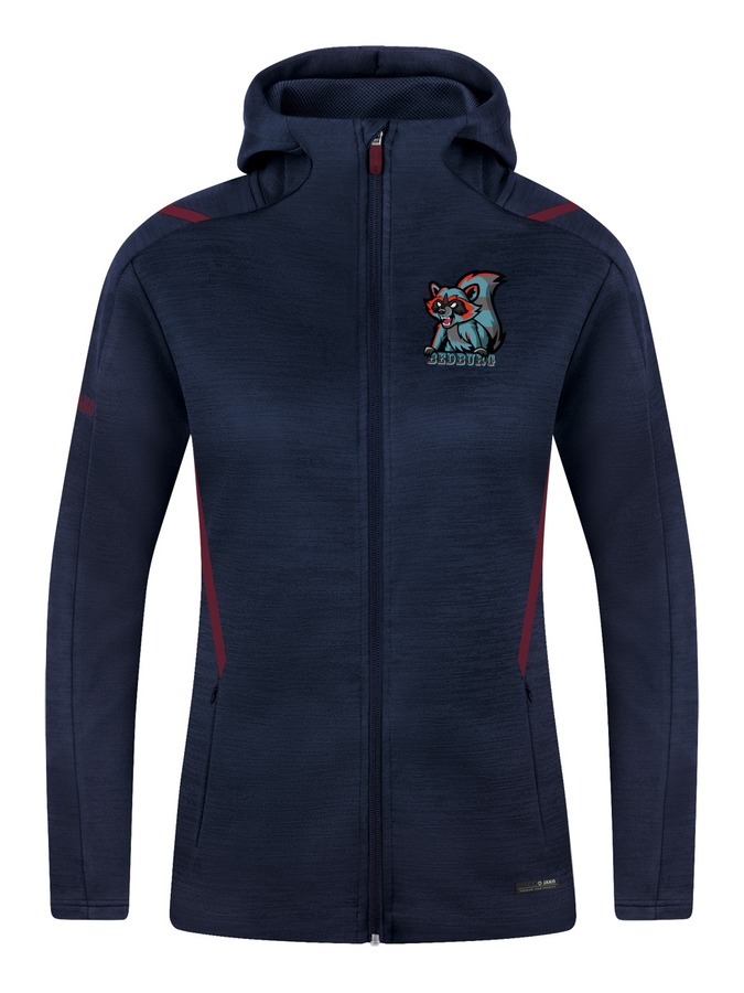 Jako Freizeitjacke Challenge mit Kapuze Damen