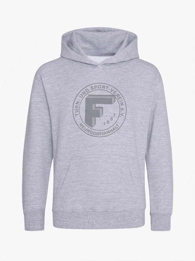 Hoodie All Grey Kids Unisex