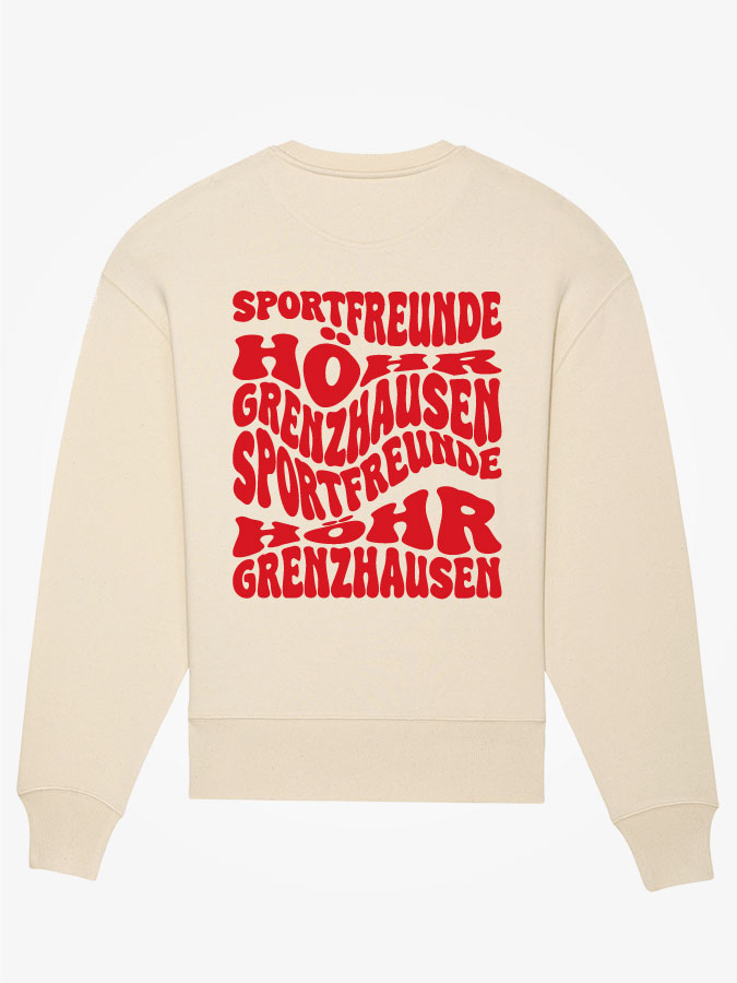 Oversized Sweater Wavy Herren