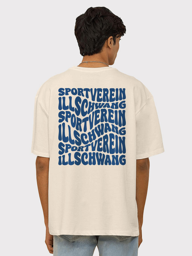 Oversized Shirt Wavy Herren