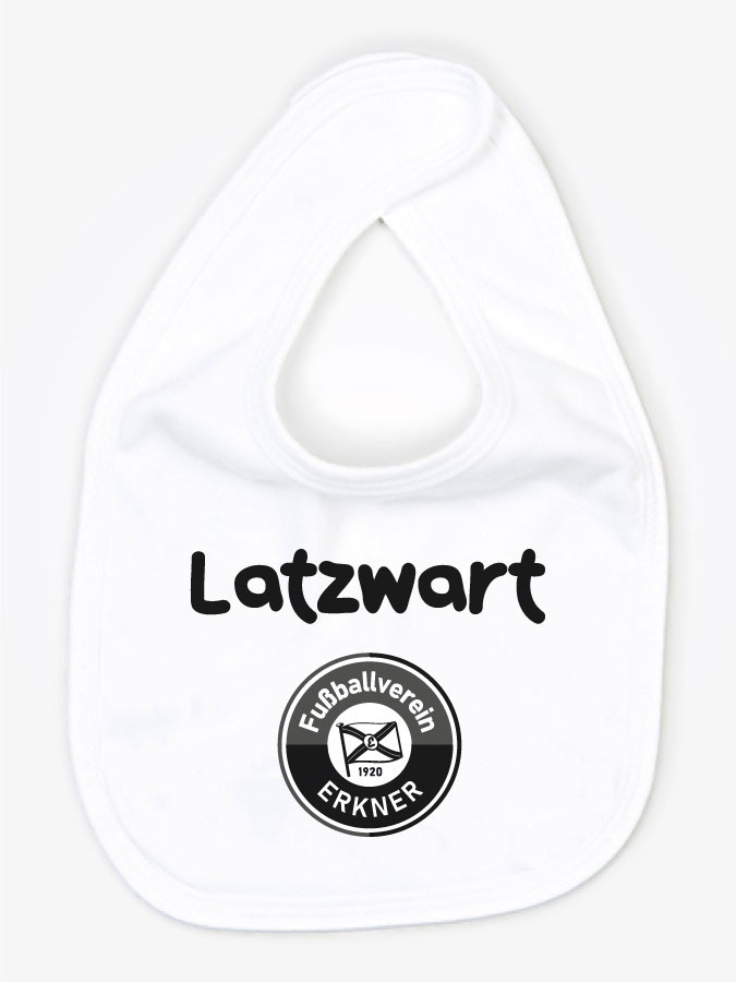 Babylätzchen Latzwart