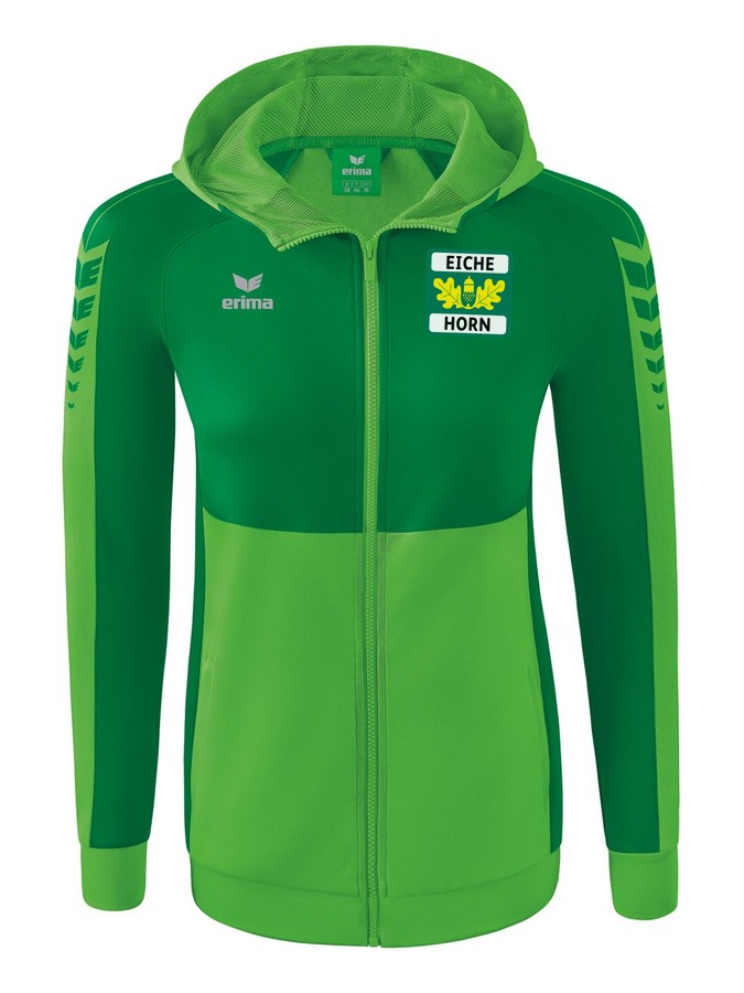 Erima Six Wings Trainingsjacke mit Kapuze Damen