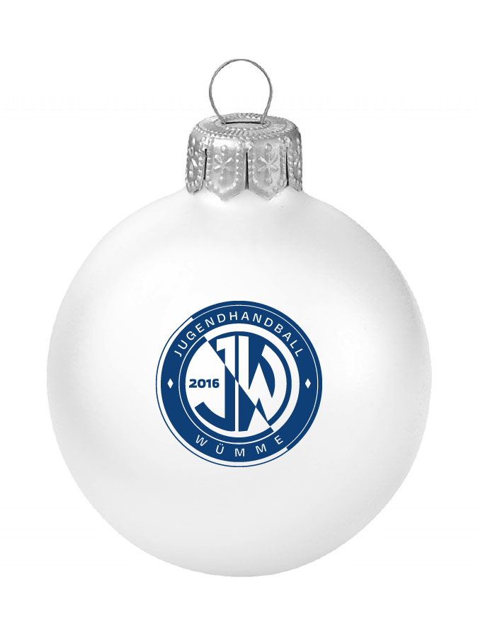 Weihnachtskugel Logo 8cm