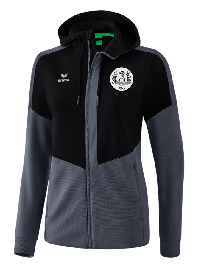 Erima Squad Trainingsjacke mit Kapuze Damen