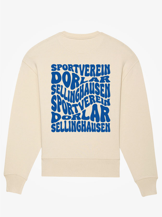 Sweatshirt Oversized Wavy Herren