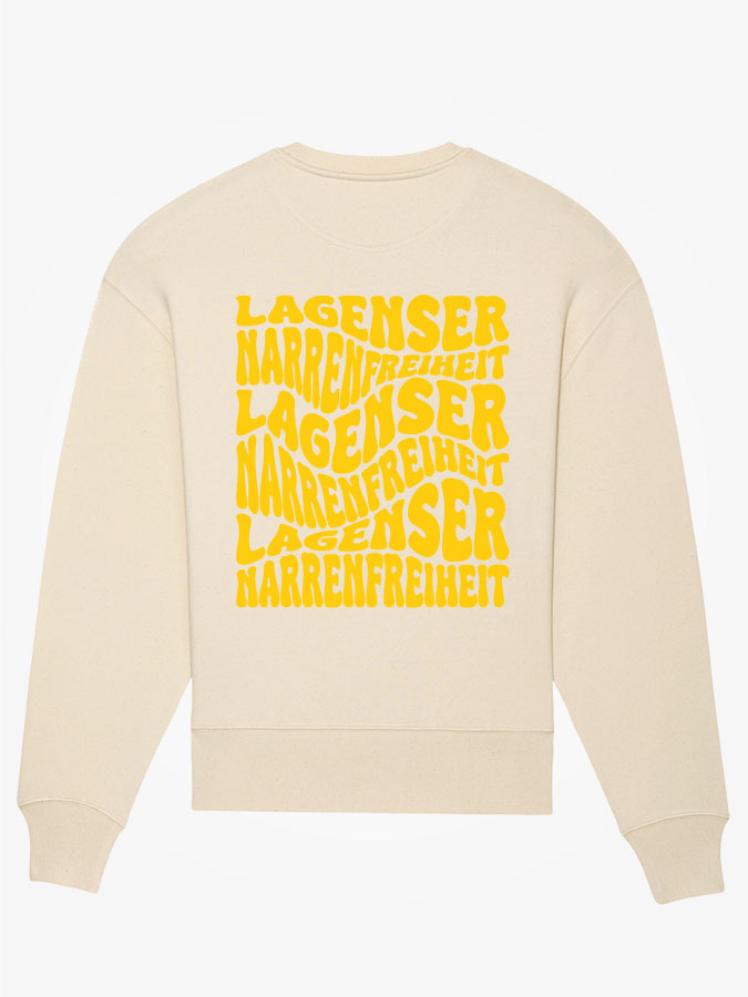 Sweatshirt Oversized Wavy Herren