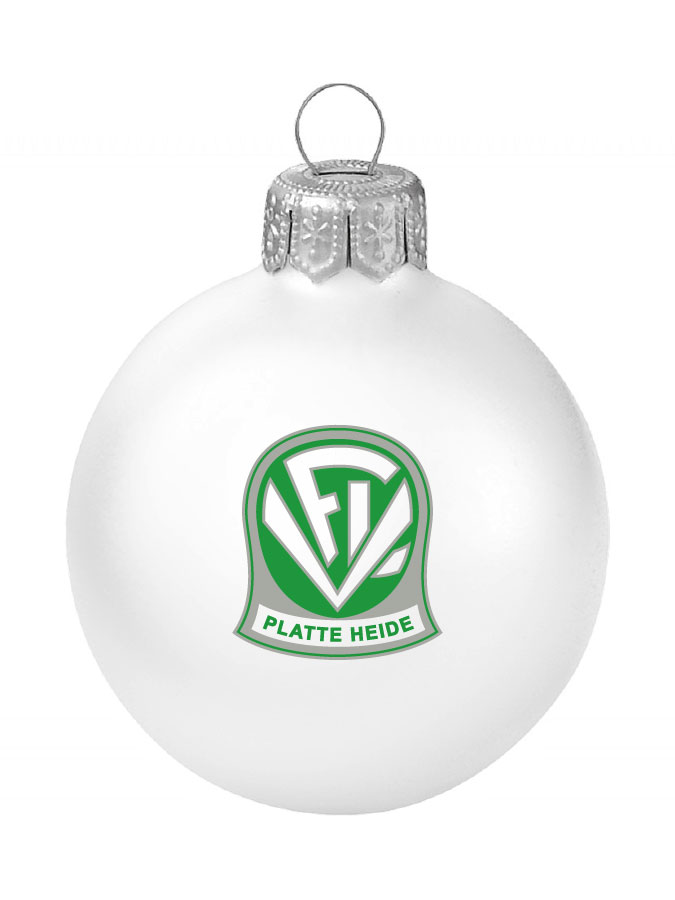 Weihnachtskugel Logo 8cm