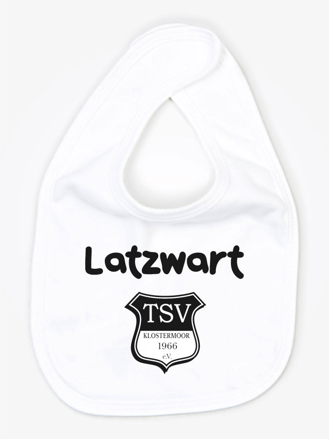 Babylätzchen Latzwart