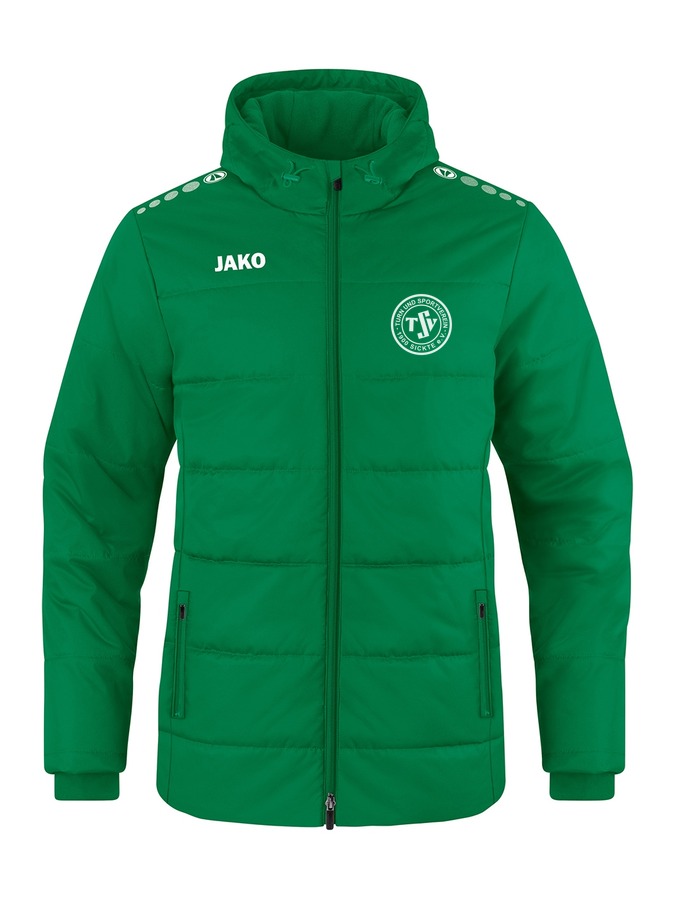 Jako Coachjacke Team mit Kapuze