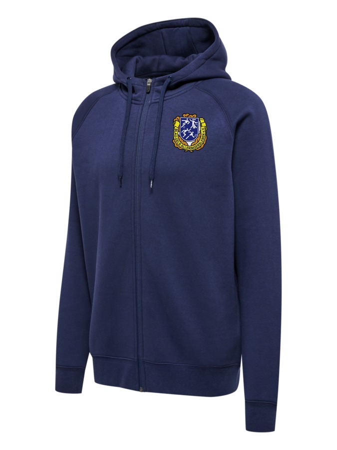 Hummel Red Heavy Zip Hoodie