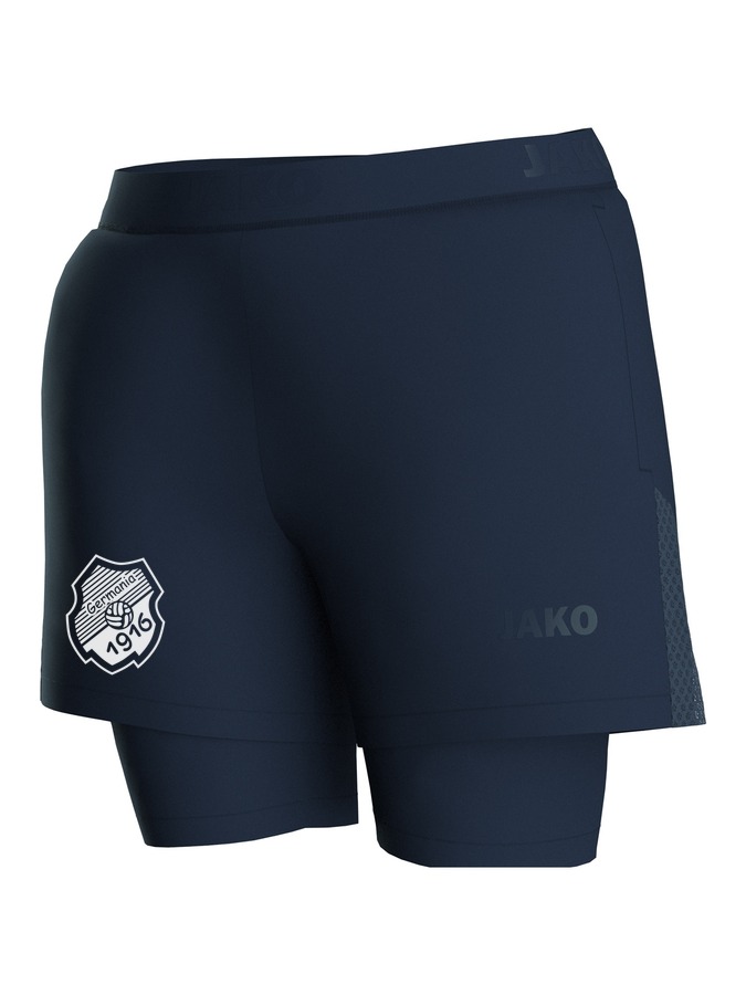 Jako 2-in-1-Short Power Damen