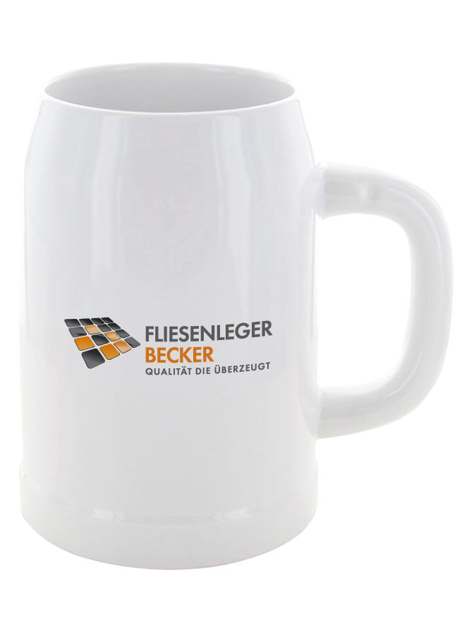 Bierkrug 0,5l Logo
