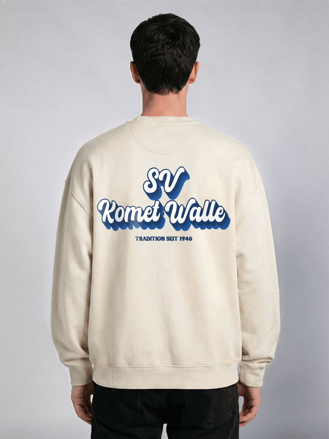 Oversized Sweater Vintage Herren