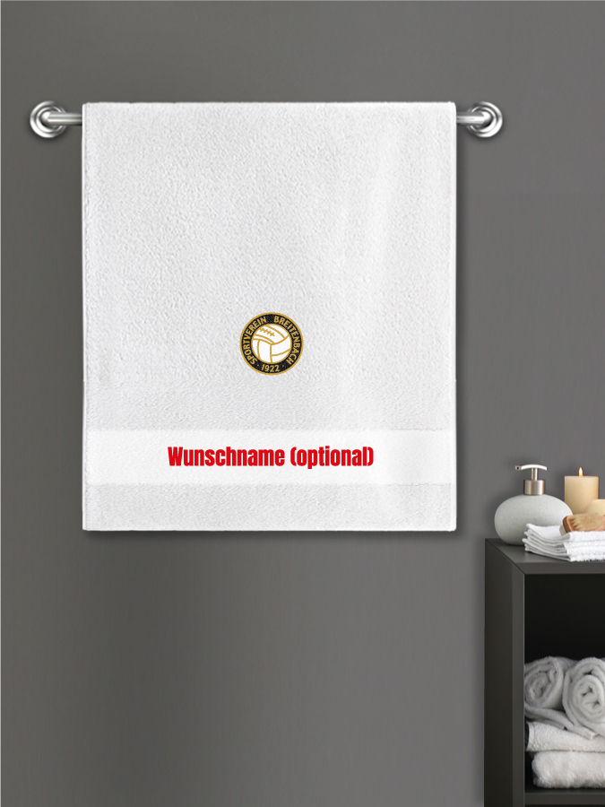 Badehandtuch Team Sticklogo