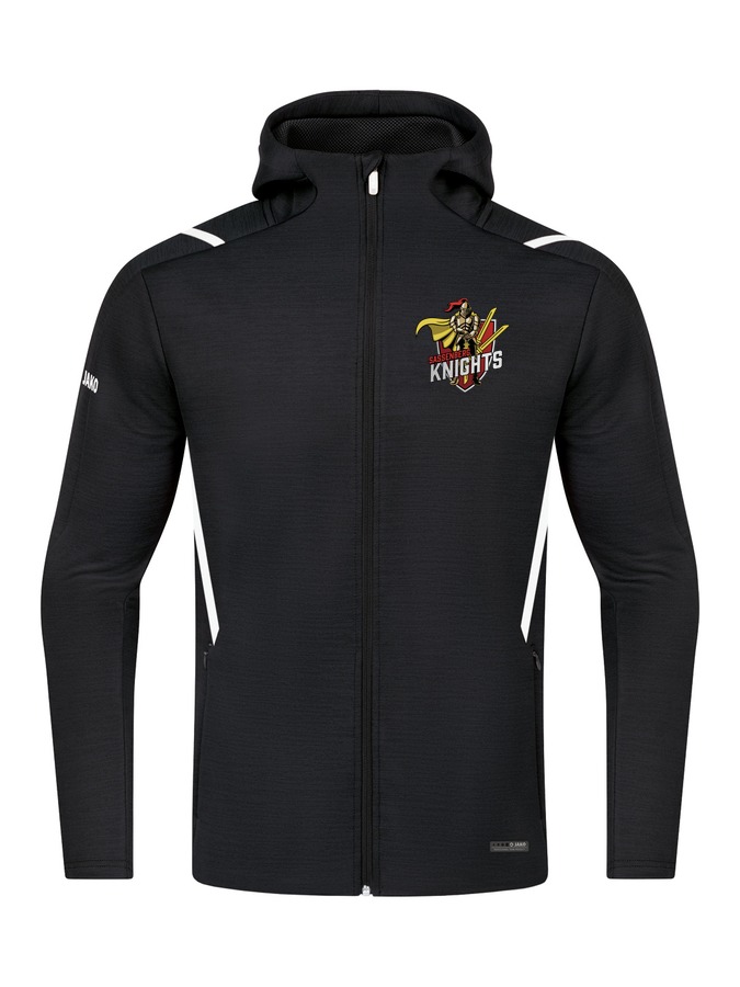 Jako Freizeitjacke Challenge mit Kapuze