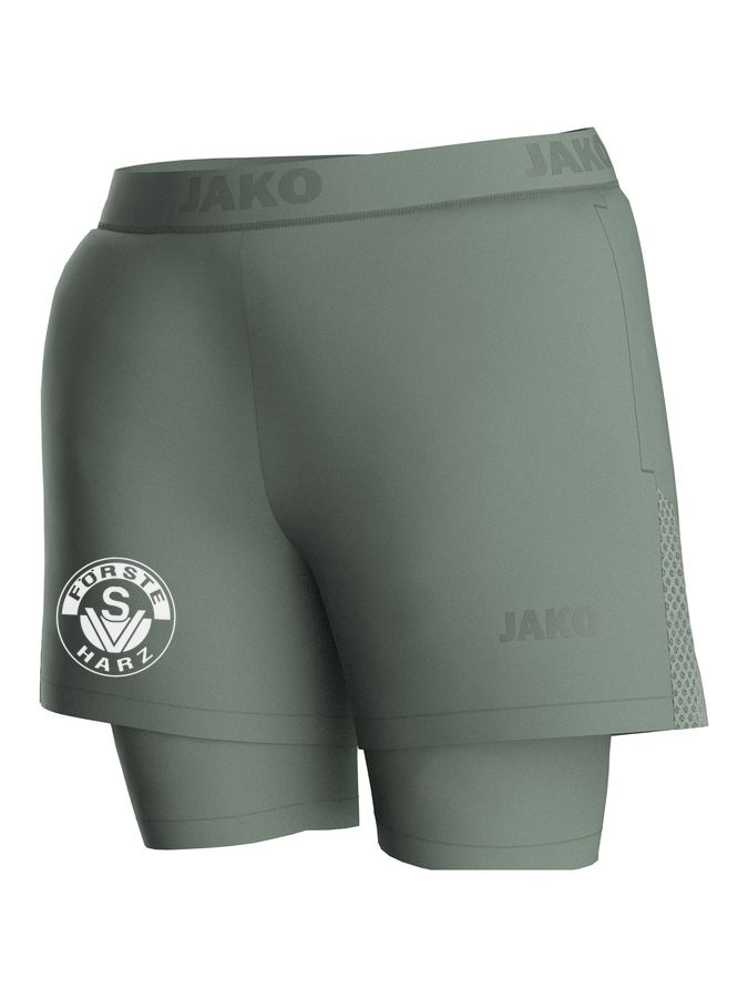 Jako 2-in-1-Short Power Damen