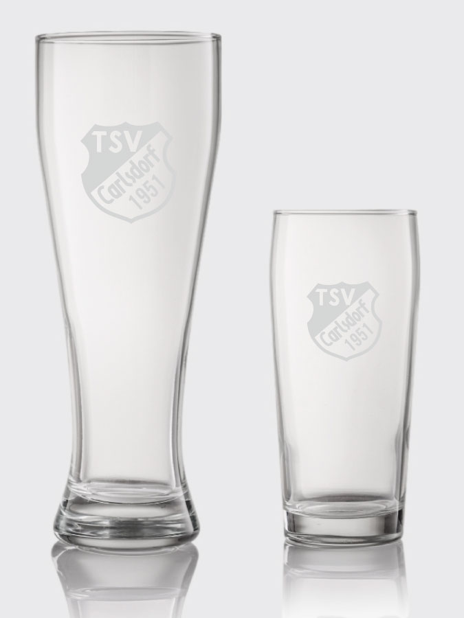 Biergläser Gravur