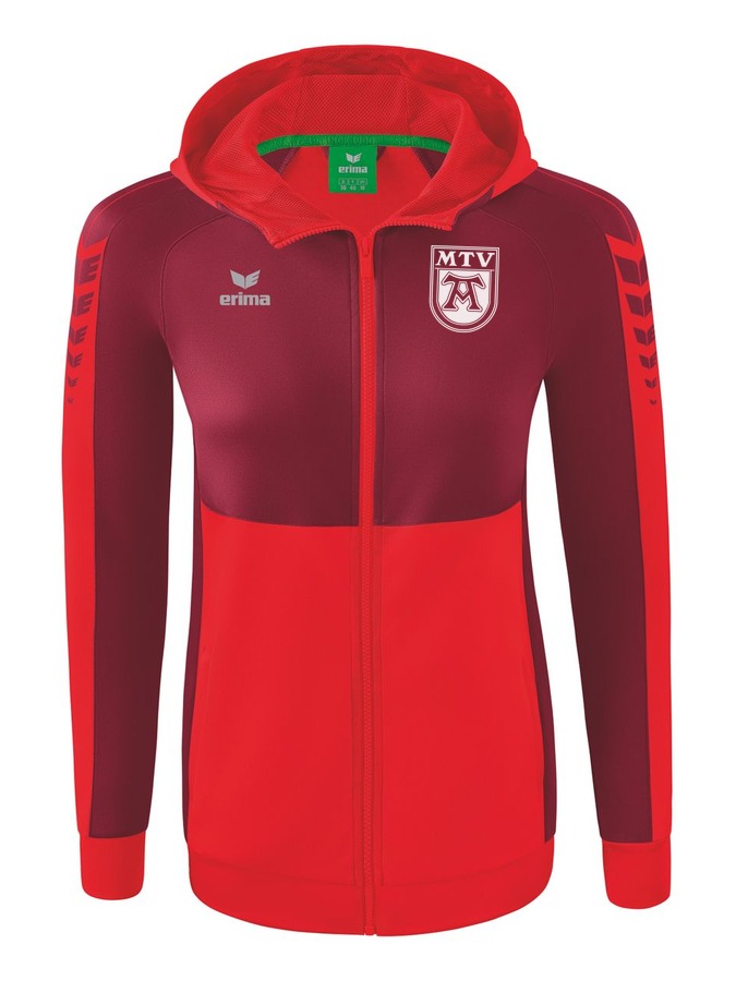 Erima Six Wings Trainingsjacke mit Kapuze Damen