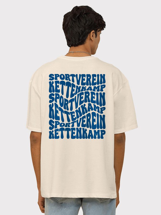 Oversized Shirt Wavy Herren