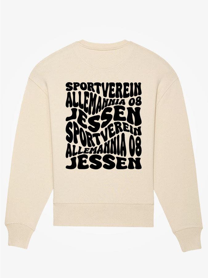 Sweatshirt Oversized Wavy Herren